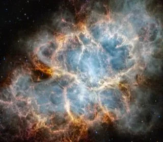 A picture from the space pack: a space photograph.