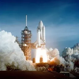 A picture from the space pack: a space photograph.