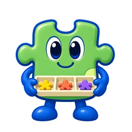 Rollo, the Tray Organizer Puzzle Pal
